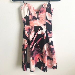 Strapless Floral Dress or Top